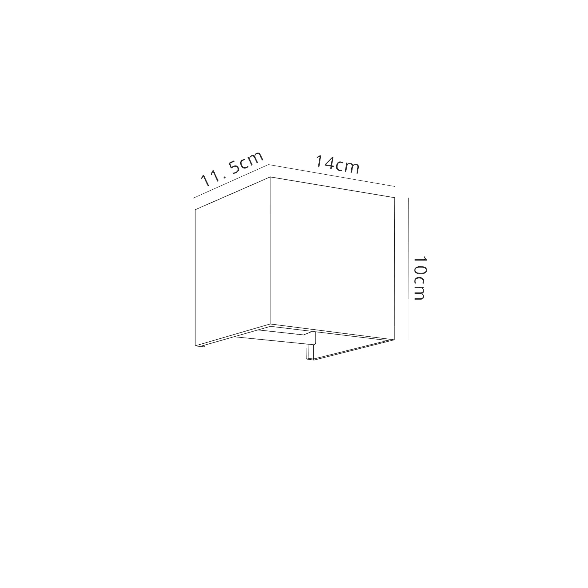 Davos Wall Lamp 2 x 6W LED M6524  Mantra Fusion Davos Sand Black
